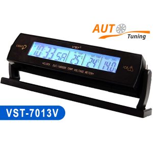 VST – Часы, термометр, вольтметр, сигнализатор «гололеда», VST-7013V