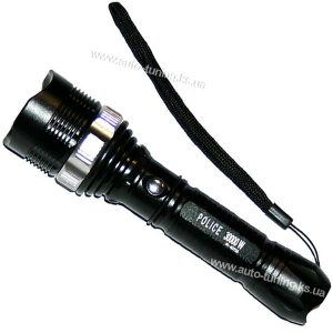 Мощный LED фонарик с аккумулятором 30000W, POLICE, BL-8372А-XPE