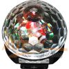 LED Magic Ball Light - Светодиодный вращающийся ДИСКОШАР, USB, AB-0008