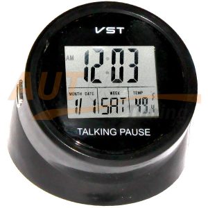 IRIDIUM – Автомобильные говорящие часы, календарь, будильник, термометр, VST 7053T