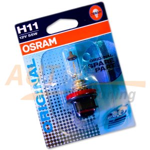 Галогенная лампа OSRAM Original SPARE PART H11, DC 12V, 55W, 1 шт