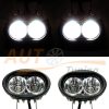 Светодиодные лампы-фары 2 LED, 95×80×75 (мм), дальний свет, 2 шт, E0230BB