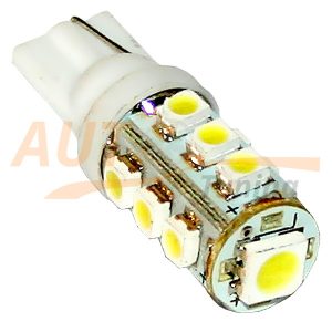 Безцокольная светодиодная лампа белого света, 13 LED, DC 12V, LW-00019W