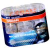 Галогенная лампа OSRAM Night Breaker Plus Extra lifetime, H1, DC 12V, 55W, 2 шт