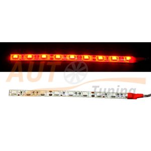 Отрезок светодиодной ленты красного цвета 9 LED, DC 12V, Red, RL-566.4.30
