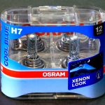 Галогенные лампы OSRAM Cool Blue XENON LOOK H7, DC 12V, 55W, 2 шт