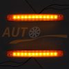 Универсальные оранжевые LED огни на грузовик, DC 24V, 2 шт, Orange, SM-12O/24