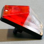 Красно-белый габаритный фонарь, LED DC 12-24V, Red & White, 1 шт, RWT-906
