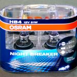 Галогенные лампы Night Breaker Plus HB4, DC 12V, 55W, 2 шт