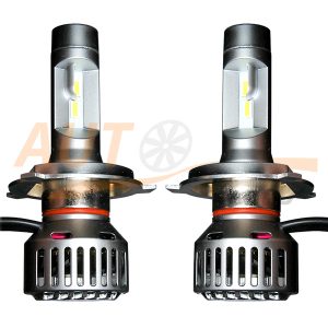 Комплект автомобильных ламп Michi, LED DC12-24V, Hi/Low 5500K, H4, 2 шт