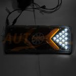 Тюнингованный LED СТОП-сигнал, 330×135×18 мм, Lamborghini, DC 24V, 2 шт, LA-R375С