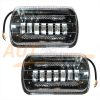 Противотуманные LED-фары c режимом ДХО на ВАЗ 2110-11-12, 2шт, White, EE-7007W