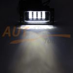 Противотуманные LED-фары c режимом ДХО на ВАЗ 2110-11-12, 2шт, White, EE-6003W