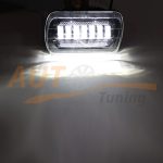 Противотуманные LED-фары c режимом ДХО на ВАЗ 2110-11-12, 2шт, White, EE-7007W