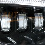 Противотуманные LED-фары c ДХО на Daewoo LANOS (SENS), 3+1 Led, 2шт