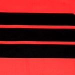 Наклейка ХТЗ на лобовое стекло 1325×160 mm, 1 шт, Red